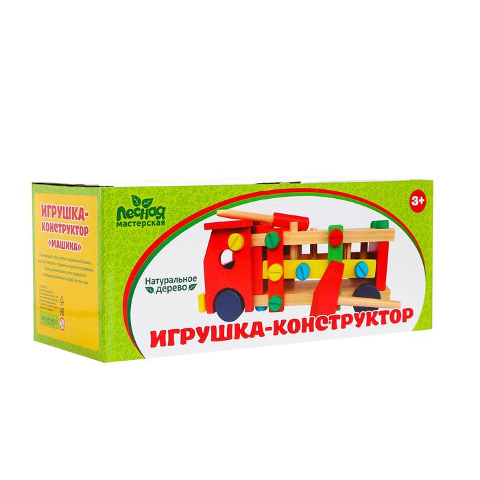 Конструктор &laquo;Машинка&raquo; с отверткой и молотком