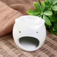 Аромалампа керамика "Пузатый совёнок" 7,7х8,5х8 см Аромалампа керамика "Пузатый совёнок" 7,7х8,5х8 см