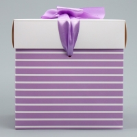 Коробка подарочная складная, упаковка, &laquo;Present&raquo;, 15 х 15 х 15 см