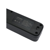 Сетевой фильтр Гарнизон 2.0 EPS-5-B-5, 5 р, 10А, 5м, ур.защиты 2+, черный