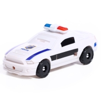 Робот &laquo;Полицейская машина&raquo;, трансформируется