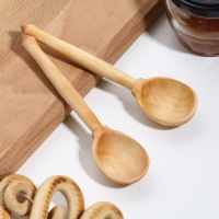 Ложка деревянная, чайная, варёная Ложка деревянная, чайная, варёная