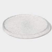 Тарелка стеклянная с бортиком &laquo;Нуук&raquo;, d=21 см