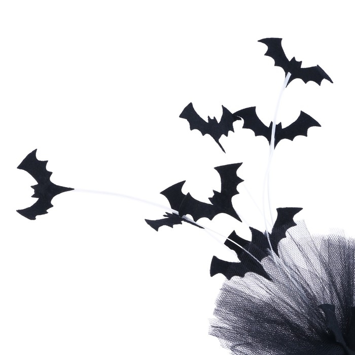 Карнавальный ободок &laquo;Летучая мышь&raquo;, цвета МИКС