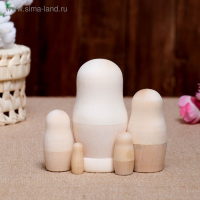 Заготовка для творчества &laquo;Матрёшка&raquo;, 5-кукольная, 9,5 см