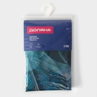 Штора для ванны Доляна «Перья», с люверсами, 180×180 см, полиэстер Штора для ванны Доляна «Перья», с люверсами, 180×180 см, полиэстер