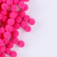 Набор деталей для декора &laquo;Бомбошки&raquo;, набор 5000 шт., размер 1 шт. &mdash; 1 см, цвет розовый