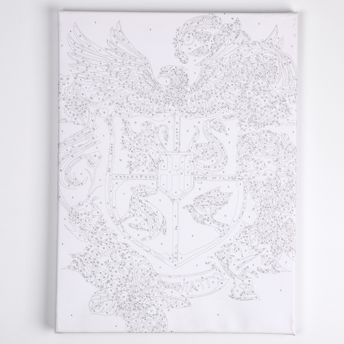 Картина по номерам с подрамником и поталью &laquo;Магия&raquo;, 30 х 40 см