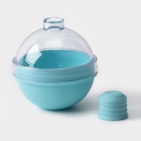 Форма для льда &laquo;Шар&raquo;, d=7 см, цвет бирюзовый