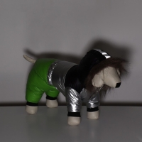 Комбинезон "Пушок", размер 16 (ДС 36 см, ОГ 46 см, ОШ 35 см), зелёный