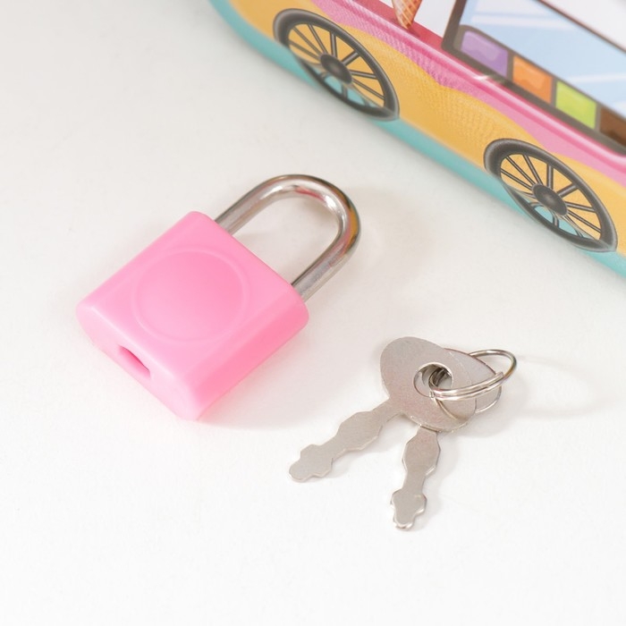 Копилка металл "Киоск с мороженым" МИКС 9х10х5 см