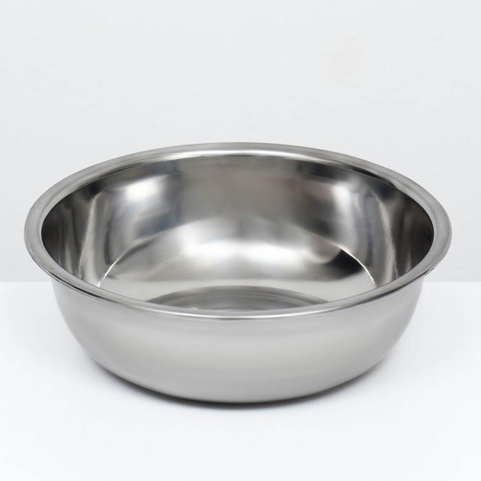 Миска металлическая эконом, 2,7 л, 25 х 8 см Миска металлическая эконом, 2,7 л, 25 х 8 см