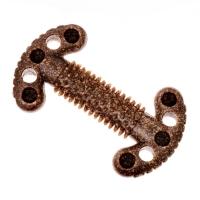 Игрушка для собак жевательная со ароматом корма &laquo;Кость с шипами&raquo;, 12.7 х 2.5 см