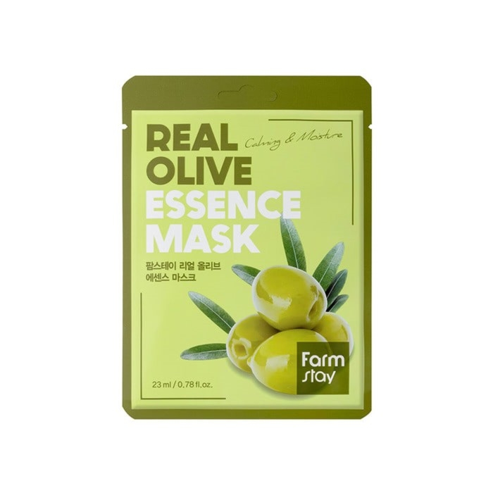 Тканевая маска для лица с экстрактом оливы FarmStay Real Olive Essence Mask Тканевая маска для лица с экстрактом оливы FarmStay Real Olive Essence Mask