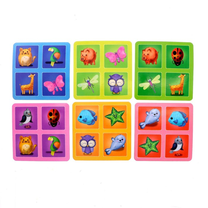 Настольная игра &laquo;3 в 1&raquo; мемо, лото, домино, 2-4 игрока, 3+