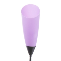 Торшер "Айрис" 3хЕ27 15Вт черно-фиолетовый h.167 см