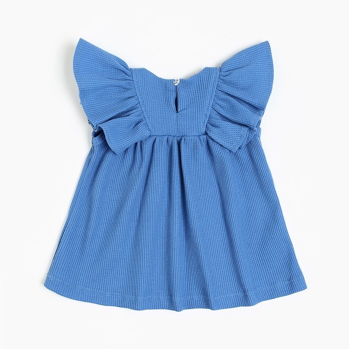 Платье Крошка Я BASIC LINE, рост 62-68 см, синий