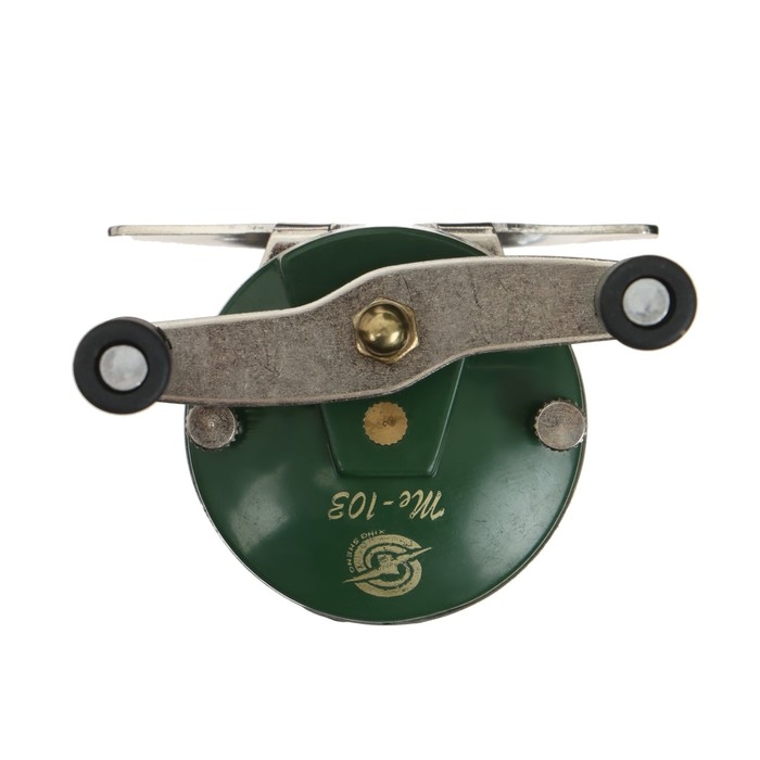 Катушка мультипликаторная, металл-пластик, переключатель 3 режима, цвет темно зеленый, 103 Катушка мультипликаторная, металл-пластик, переключатель 3 режима, цвет темно зеленый, 103