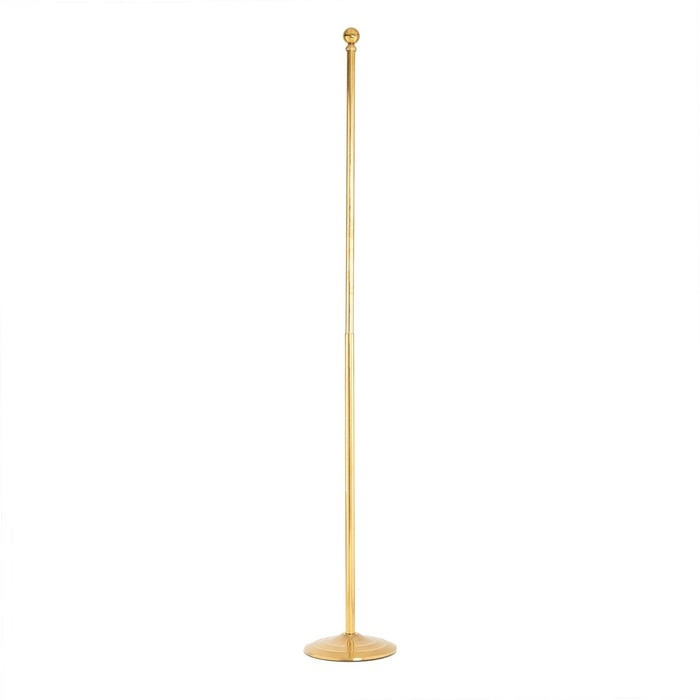 Флагшток напольный 2 м, телескопический, платформа d-30 см Флагшток напольный 2 м, телескопический, платформа d-30 см