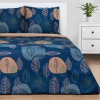 Постельное белье Этель 2 сп Leaves (вид 2) 175*215 см, 200*220 см,70*70 см-2 шт Постельное белье Этель 2 сп Leaves (вид 2) 175*215 см, 200*220 см,70*70 см-2 шт