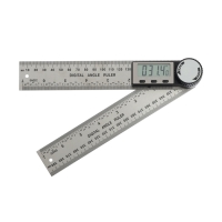 Угломер электронный ТУНДРА, нержавеющая сталь, 200 мм Угломер электронный ТУНДРА, нержавеющая сталь, 200 мм