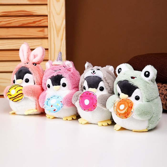 Мягкая игрушка &laquo;Пингвинчик в костюме&raquo;, 11 см, МИКС