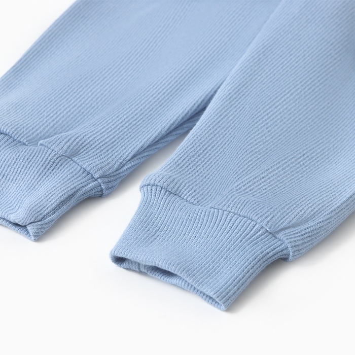 Комплект (лонгслив и брюки) детский MINAKU, цвет пыльно-голубой, рост 68-74 см