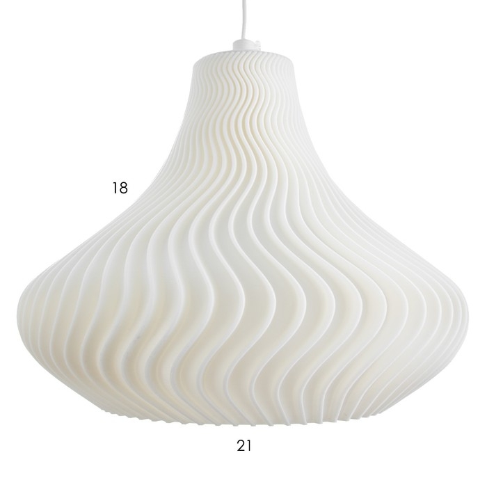 Подвес BayerLux "Аркана" 3хЕ14 15Вт  белый 23х23х20-200см