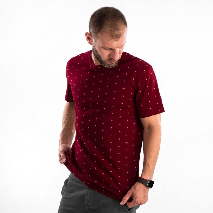 Футболка SL LOGO, 48, бордовый Футболка SL LOGO, 48, бордовый