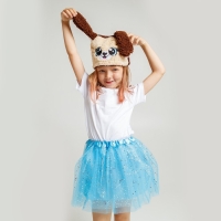 Карнавальная шапочка &laquo;Весёлые зверята: собачка&raquo;, р. 52&ndash;54