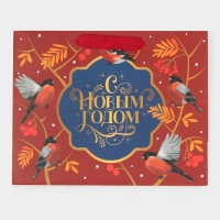 Пакет подарочный новогодний ламинированный &laquo;Пора чудес&raquo;, MS 18 х 23 х 10 см, Новый год