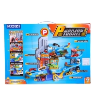 Парковка &laquo;Город&raquo; с 6 машинками и лифтом, свет и звук