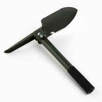 Лопата туристическая, складная &laquo;Никаких преград&raquo;, 36 х 10 см., металлический черенок с ручкой, в чехле