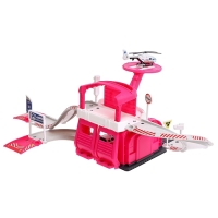 Парковка «Станция скорой помощи», с металлическими машинкой и вертолётом Парковка «Станция скорой помощи», с металлическими машинкой и вертолётом