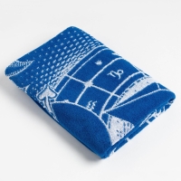 Полотенце махровое Этель "Знаки зодиака: Стрелец" синий, 67х130 см, 100% хлопок, 420гр/м2 Полотенце махровое Этель "Знаки зодиака: Стрелец" синий, 67х130 см, 100% хлопок, 420гр/м2