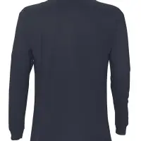 Рубашка поло мужская с длинным рукавом Star 170 темно-синяя, размер XL Рубашка поло мужская с длинным рукавом Star 170 темно-синяя, размер XL