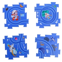 Трек-пазл &laquo;Приключения в космосе&raquo;, работает от батареек