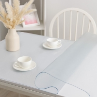 Термоскатерть Доляна &laquo;Гибкое стекло&raquo;, ширина 70 см, толщина 2 мм, длина 110 см