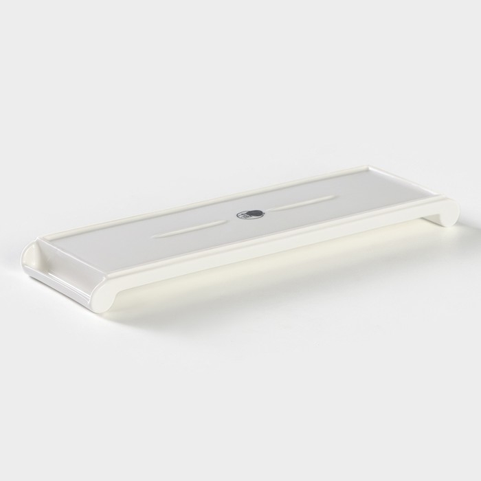 Блюдо для подачи фарфоровое с вставкой из бамбука BellaTenero, 29,5&times;9&times;2,3 см