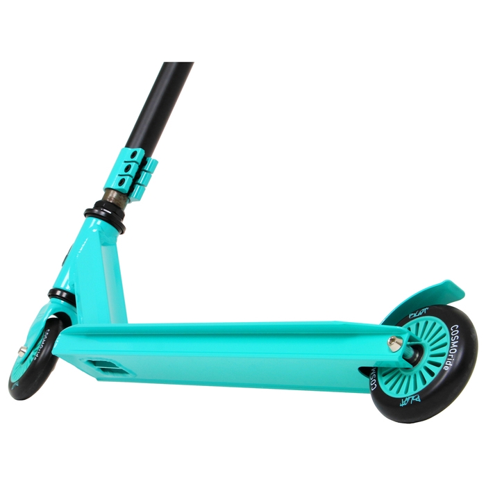 Самокат трюковой COSMORIDE BLOT, колёса PU 100 мм, ABEC 7, цвет бирюзовый