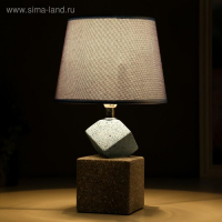 Лампа настольная 16251/1BL Е14 40Вт синий 20х20х33,5 см RISALUX