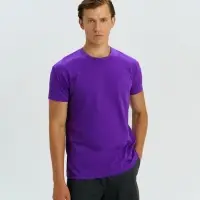 Футболка Regent 150 темно-фиолетовая, размер XL