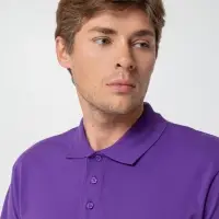 Рубашка поло мужская Summer 170 темно-фиолетовая, размер M