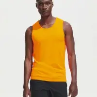 Майка мужская Sporty TT Men оранжевый неон, размер S Майка мужская Sporty TT Men оранжевый неон, размер S