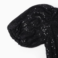 Платье нарядное для девочки KAFTAN размер 32 (110-116 см), черный