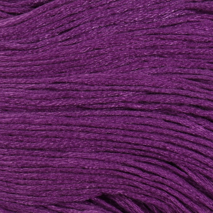 Набор ниток мулине №3348, 8 &plusmn; 1 м, 6 шт, цвет сливовый