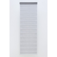 Штора рулонная &laquo;День-ночь&raquo; с люрексом, 120&times;180 см (с учётом креплений 3,5 см), цвет серый