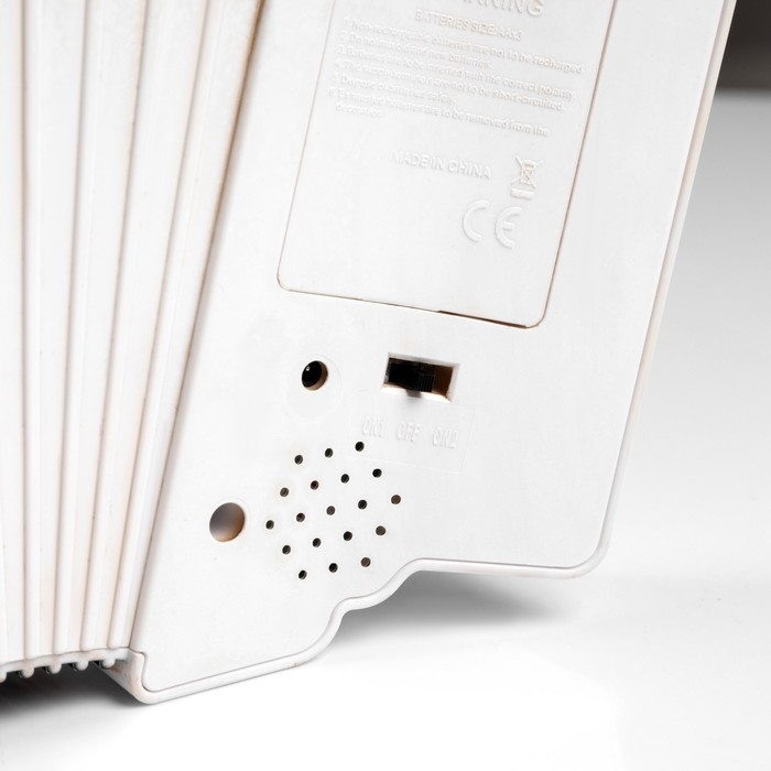 Фигура светодиодная &laquo;Семья снеговиков&raquo;, 18.5х6.3х23 см, музыка, батарейки ААх3 (не в комплекте), USB, свечение тёплое белое