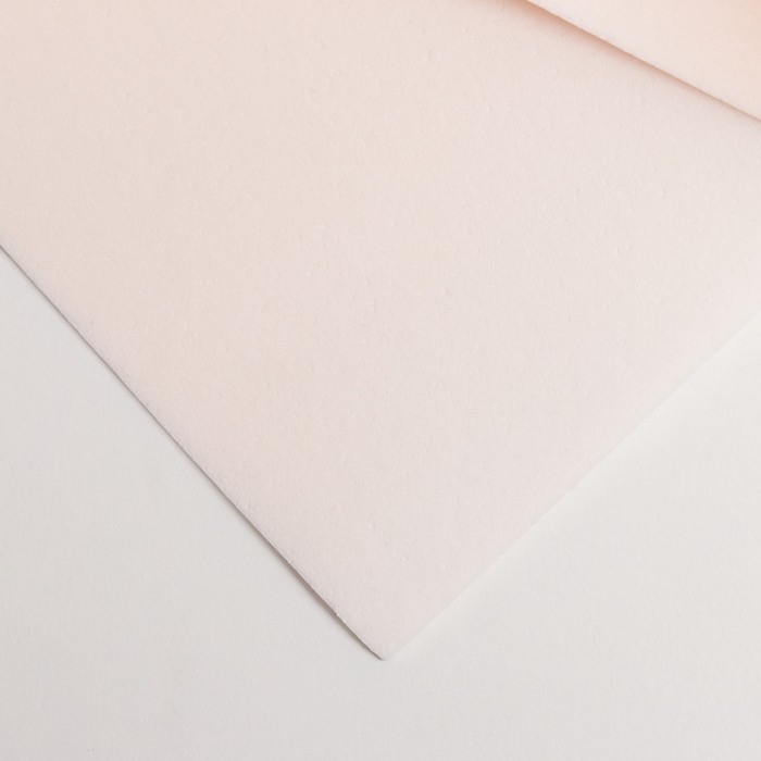 Фоамиран иранский 0,8-1 мм (туманно-розовый) 60х70 см