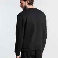 Свитшот унисекс Delta, черный, размер 3XL